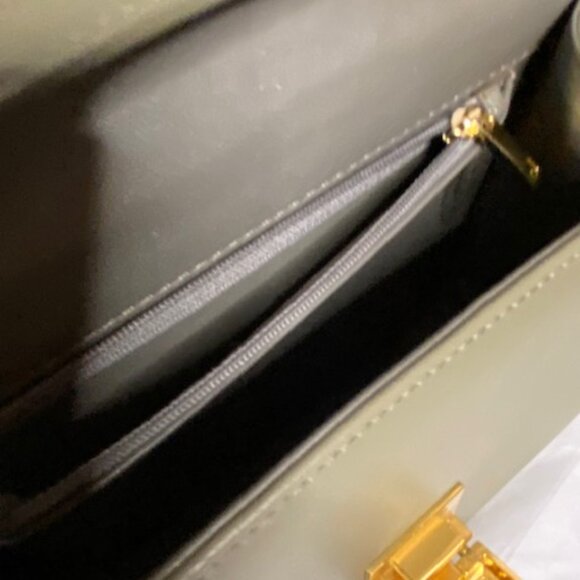 EMP.T LABEL Cube Box Bag - Taff/olive green-crossbody purse - Picture 9 of 11